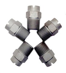 5 PACK of HARDENED STEEL SPRAY TIPS – 1/4″ X 80/50 – SEALCOATING