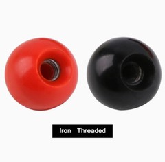 Ball Handle Plastic Knobs Dia 16mm 20mm~50mm Thread M4 M5 M6 M8 M10 M12 M16