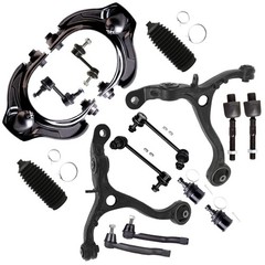 16pc Front Suspension Kit 2008-2012 Honda Accord Control Arms Tie Rods Sway Bar