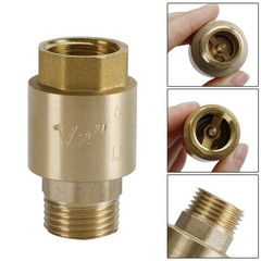 Brass Check Valve G1/2″ G3/4″ G1″ M To F Thread Non-Return Backflow Prevent US