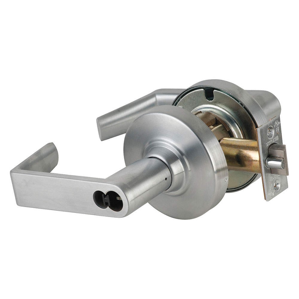SCHLAGE ND53JD RHO 626 Lever Lockset,Mechanical,Entrance,Grd. 1 46TN79