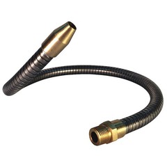 SEALFLEX Coolant Hose,3/8 in.Pipe,36 in.L,Gray 36JH07