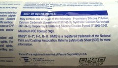 1lb 12oz Pecora 301NS Non Sag Highway/Pavement Sealing Joint Compound