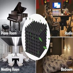 Self-Adhesive Soundproofing Cotton Wall Sticker Strong Sound-Absorbing Panel