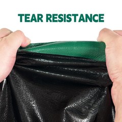 Tarp 4×6 ft Heavy Duty 100% Waterproof 10mil,UV Resistant,Durable Grommets an…