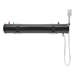 18L Portable Pressurized Water Tank Camping Shower with Spray Hose for Overland