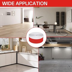 Flexible Baseboard Molding Trim, 4″ x 60′ Self-Adhesive PVC Wall Base Cove Base
