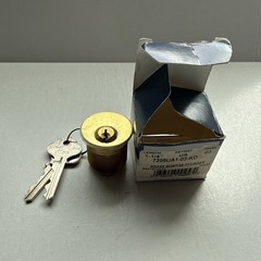Kaba Ilco 7205UA1-03 BRS Mortise Cylinder
