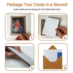 200 Packs 3.5×4.5 Inch Corrugated Cardboard Sheets, Premium White Corrugated …