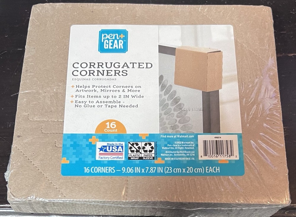 16 Corrugated Corners Moving Packing Material Mirror Glass Artwork Shipping Box