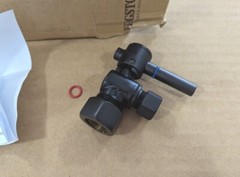 Kingston Brass CC53300DL Quarter Turn Valve In Matte Black