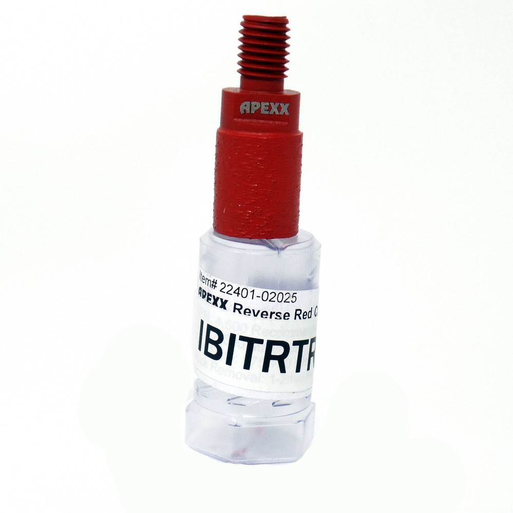 Red Reverse Thread Incremental Cutting Tip (D20 x 23mm)