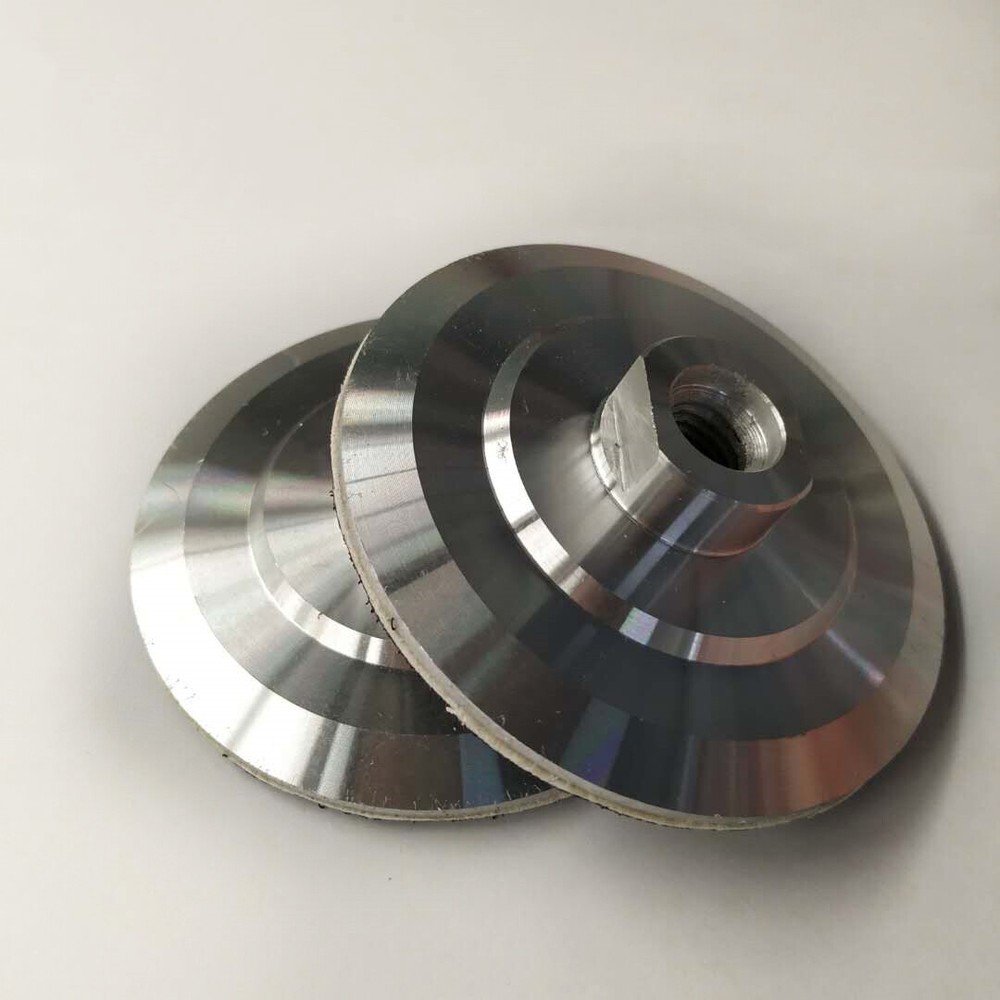 4 Inch Hook and Loop Backing Pad With Rigid Aluminium Backer, 5/8″ 11 grinder