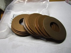1″ x 2.500″ OD C-110 Copper Flat Washer QTY 10