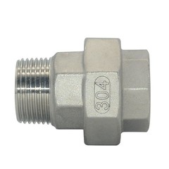 Stainless Steel M/F Union 1 ” in inch NPT Pipe Split Coupling Male Female SS304