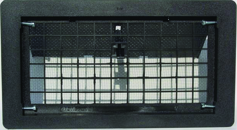 NEW WITTEN 500BL BLACK MANUAL 8″ X 16″ FOUNDATION VENT WITH DAMPER 6226948