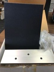 Securitron Z-62BK, Z-Bracket, Black Anodized, New Old Stock in factory box