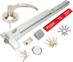 Alarmed Stainless Steel Panic Exit Device for Wood/Metal Doors