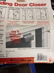 Ryobi Doorman Sliding Door Closer DM50SG Made In USA 1989