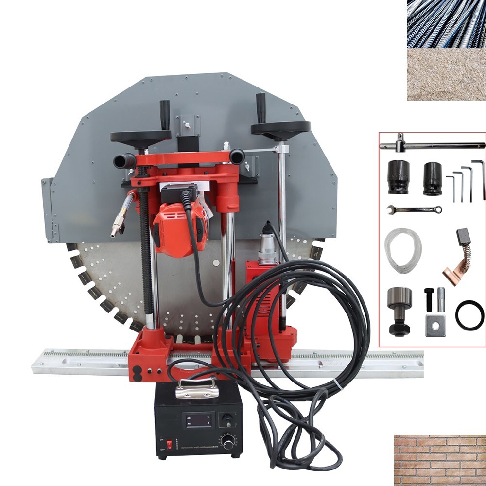 Electric Concrete/Brick Wall Cutter Rebar Wall Saw Cut Depth 12.6″ 220V φ31.5”