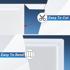 Protalwell Flexible Silicone L-Shaped Rubber – 90 Degree Corner