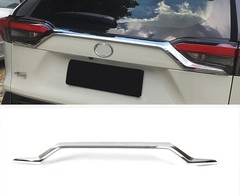 Chrome ABS Rear Door Molding & Trunk Lid Strip Cover Trim for RAV4 2019-2025