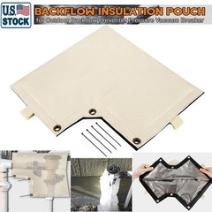 Backflow Preventer Cover Insulated Pouch (5°F) – Pressure Vacuum Breaker Cover