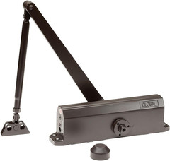 Adjustable TC201-DU Compact Commercial Door Closer – Duronotic Finish