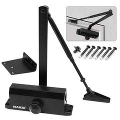 MARIE Automatic Adjustable Size 3 Spring Hydraulic Door Closer Heavy Duty Aut…