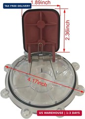 7056 Check Valve Cover with Flapper Assembly Replacement for 7235, 7236, 7305, 7