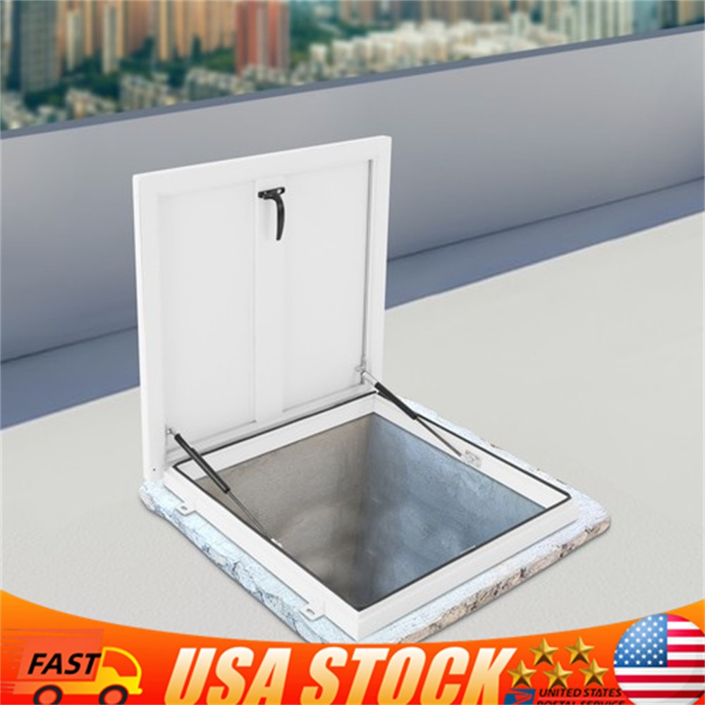 Industrial Galvanized Roof Access Hatch 24″L x 24″W