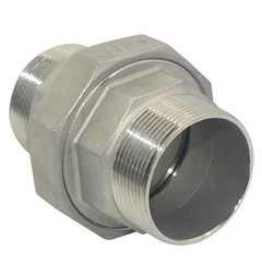 2″ in inch NPT male thread Union split Coupling Pipe Fitting stainless steel 304