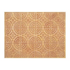 Used Tin Ceiling Tiles Decorative pvc panels PLB18 Vintage brown gold 10pcs