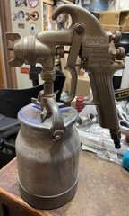 Vintage Binks – Paint Spray Gun with Canister – Model 19