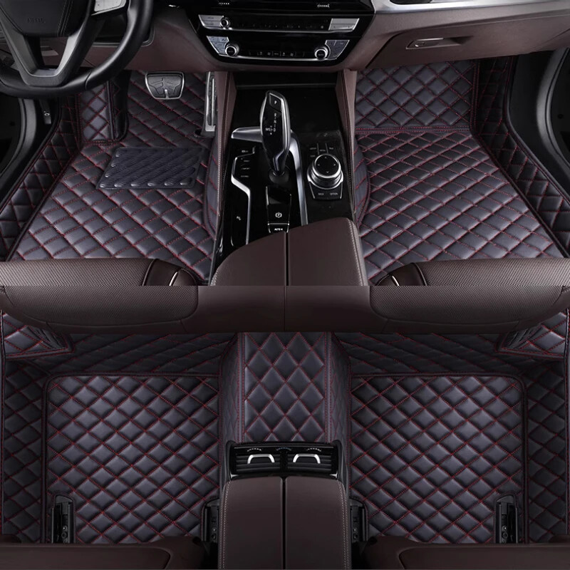Custom Full Surround Car Floor Mats for BMW 7 Series G70F01F02 Long G11 G12 Long