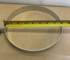 8” Pipe Duct Hanger Galvanized Steel 16 Ga 1/16” Thick 1” Wide