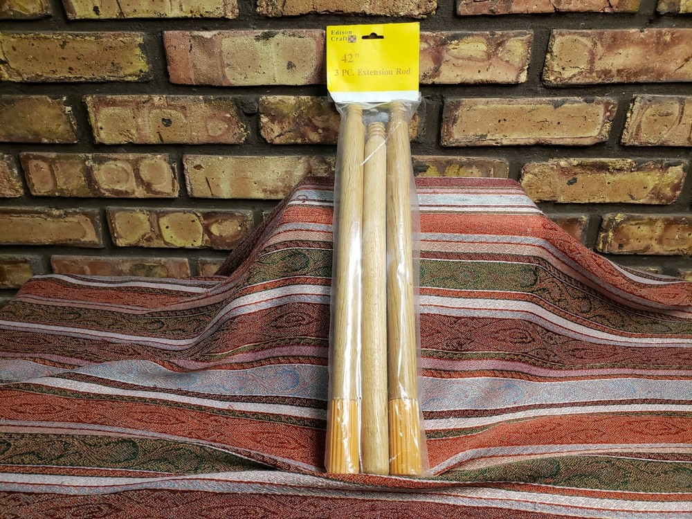 Wood Extension 3pc 42 in. painting washing dusting NOS Great Price New