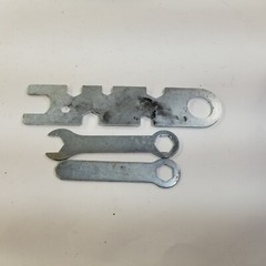 Lot of 3x Paint Spray Gun Multi-Wrench Tools Spanner 1 Swissmex 2 Unbranded