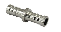 Duda Energy Hose Barb Coupling Stainless Steel Fitting Barbed Ends Coupler