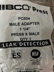 NIBCO PROPRESS PC604 1-1/4 MALE ADAPTER