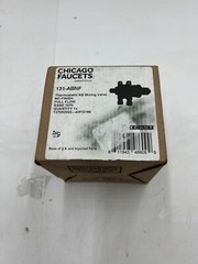 Chicago Faucets Thermostatic AB Mixing Valve 131-ABNF No Finish Full Flow