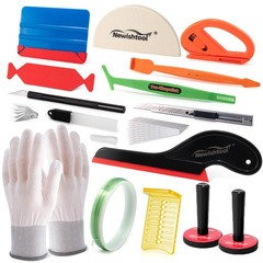NEWISHTOOL Vinyl Wrap Tool Kit Window Tint Tools Car Multi-Color