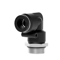 Bspp Swivel Elbow Push Fit Bspp Parallel Threads Metric Push in Fittings
