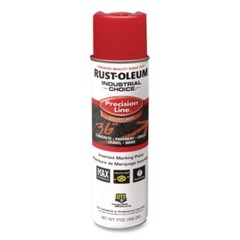 Rustoleum 203029V M1600 Line Marking Paint Flat Red 17 Oz Aerosol