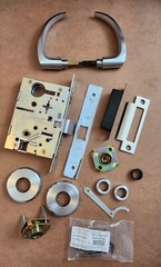 DORMAKABA 45HON14H626RHRB Passage Mortise Lever Set