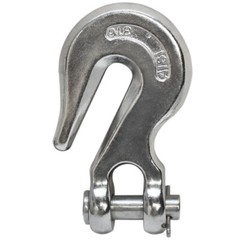 3/8” Marine Boat Stainless Steel 316 Clevis Grab Hook Towing Shackle 2,500 lbs