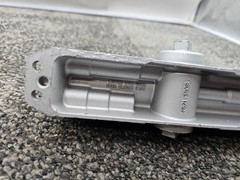 Norton Rixson 1621-4008 Door Closer Aluminum Surface-Mounted Silver 149A R668