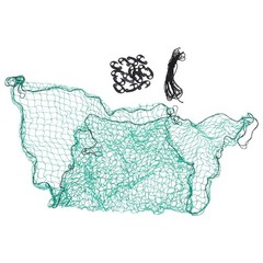 Heavy Duty Cargo Net for Pickup Truck Bed 1 Piece Nylon Bungee Net