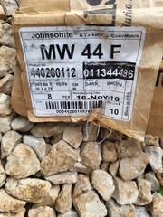 JOHNSONITE MW44F 4.25″ x 96″ DARK BROWN RUBBER VINYL BASE MOLDING-LOT OF 73