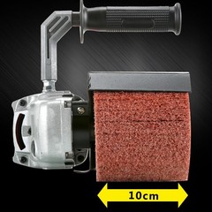 HaTur Electric Burnishing Polishing Machine Handheld Wheel Polisher Sander Wire